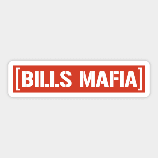 Bills Mafia Hoon - Red Sticker